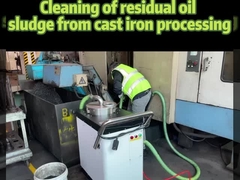 معدات إزالة الحصى CNC تنظيف خزان المبرد 8000L / H التدفق