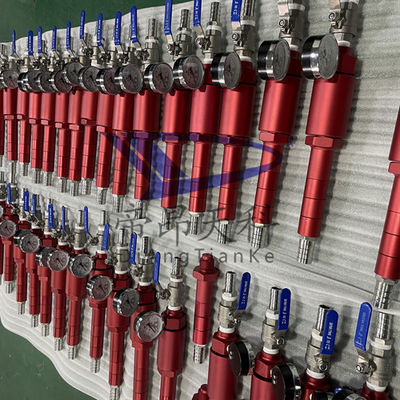 1000L / H مُوزع السائل القطعية عملية بسيطة